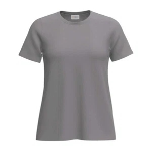 LuLaRoe MEDIUM ESSENTIAL T ~ Solid GRAY ~ Sizes 8-10; Tee Shirt - Picture 1 of 2