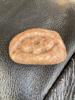 Dije de piedra de jaspe tallada a mano  Foto 1 de 4