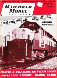 RMC 11/63 (H) CODE 40 SCHIENEN, ULSTER & DELAWARE DAMPF, D&RGW BUS, TROLLEYS, BL-2 - Bild 1 von 2