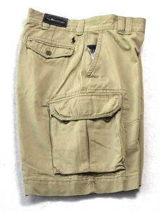 Pantalones Cortos Carga Polo Ralph Lauren Gellar Fatiga Caqui Tostado Cargos 38T 38 Alto Nuevos con Etiquetas - Imagen 1 de 4