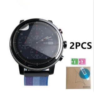 For Xiaomi Huami Amazfit Stratos 2/2S 2PCS TPU Soft Screen Protector Guard Film - Photo 1 sur 9