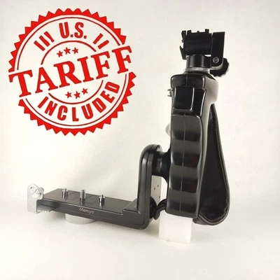 [Exc+5] Empuñadura izquierda multiángulo Mamiya para C220 C330 RB67 RZ67 de JAPÓN Foto 1 de 4