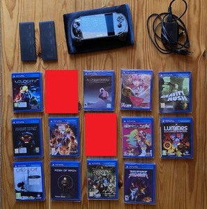 SONY PSVITA + 13 JUEGOS + CARGADOR + FUNDA + 32GB Sony + GRIP - Imagen 1 de 18