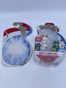 Pokemon New Sword and Shield Battle Action Figure 2 Pack - Munchlax and Scorbunn - Bild 1 von 3