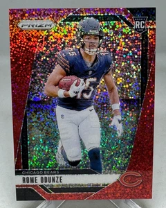ROME ODUNZE 2024 PANINI PRIZM ROOKIE RED SPARKLE PRIZM CHICAGO BEARS RC #385 - Picture 1 of 4