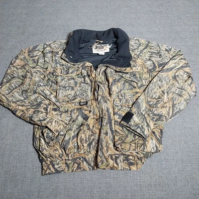 Chaqueta de nailon Herters Mossy Oak Shadow Grass cremallera completa mediana SIN SEGUNDO FORRO Foto 1 de 4