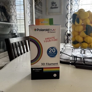 Polaroid Play 3D Filament PL-2500-00 20 Fantastic PLA colours! - Zdjęcie 1 z 4