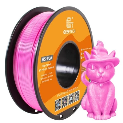 Geeetech 长丝 0.5/1KG 1.75 毫米 PLA/PETG/TPU/HS-PLA/ABS+/ASA/树脂 3D 打印机 — 第 1/4 张图片