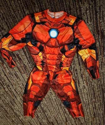 Marvel Avengers Ironman Kids Large Halloween Costume Superhero Fun - Image 1 of 4