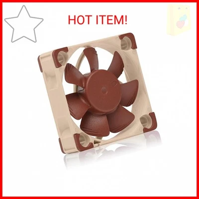 Noctua NF-A4x10 FLX, Premium Quiet Fan, 3-Pin (40x10mm, Brown) - Image 1 of 2