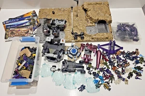 Halo Mega Bloks Construx Desert Battlescape w/ Extras Incomplete Sets Figures - Picture 1 of 15