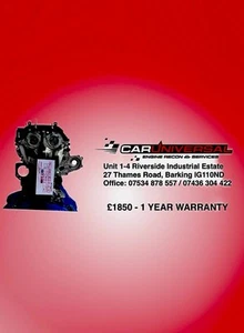 Fully Reconditioned Ford Fiesta 1.0 Bare Engine SUPPLY&FIT service 12-19 in EXC! - Picture 1 of 2