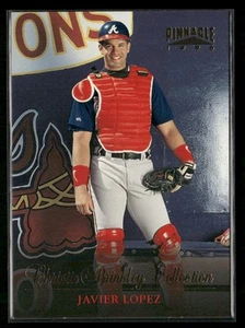 1996 Pinnacle #7 Javier Lopez Christie Brinkley Collection Atlanta Braves - Picture 1 of 2