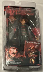 NECA Nightmare on Elm Street New Nightmare Freddy Krueger Demon Head Figura NUOVO - Foto 1 di 8