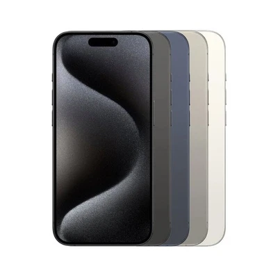 Apple iPhone 15 Pro 128GB 256GB 512GB 1TB Black Blue Natural White - Good - image 1 of 3