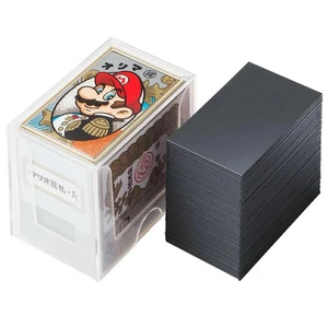 NINTENDO SUPER MARIO BROS. HANAFUDA CARTAS JAPONESAS NEGRAS / HECHAS EN JAPÓN - Imagen 1 de 5