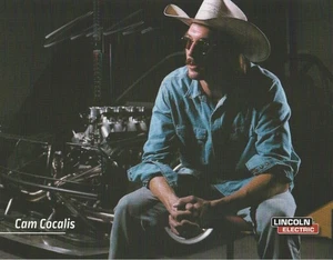 2025 Cam Cocalis signed Lincoln Electric SEMA Show Blankback Hero Card - Bild 1 von 1