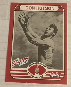 DON HUTSON / ALL CENTURY TEAM /ALABAMA FOOTBALL CARD #9 / SUPER RARE - Picture 1 of 3