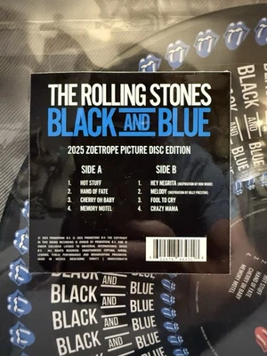 The Rolling Stones - Black and Blue - Zoetrope Vinyl Picture Disc LP - Image 1 of 4