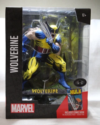 Figura Marvel Wolverine 1:6 Incredible Hulk #340 McFarlane Edición Platino ¡NUEVO! Foto 1 de 4