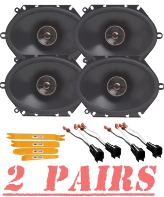 Altavoces de puerta delantera y trasera Infinity REF8632CFX 6x8" para Ford Mustang 2005-2009 Foto 1 de 4