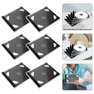 6pcs Premium Cases Holder Video Games Jewel Cases Storage Disc - Afbeelding 1 van 12