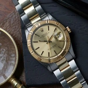 Rolex Datejust Turn-O-Graph Thunderbird Ref. 1625 Stahl & 14k Gold 36mm 1978 - Bild 1 von 13