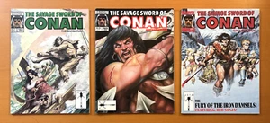 Savage Sword of Conan #168, 169 & 179 (Marvel 1989) 3 x comic magazines - Picture 1 of 6