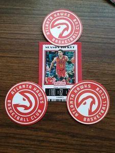 3 of Atlanta Hawks themed Car Decal Sticker quality basketball collectable - Picture 1 of 1