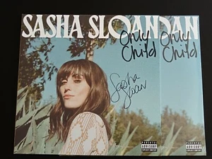 Sasha Sloan - SIGNED Only Child Yellow Vinyl LP  Ltd Edition AUTOGRAPHED Sleeve - Picture 1 of 2