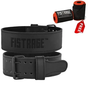 FISTRAGE Power Cintura Sollevamento Pesi Supporta Lombare per Adulti Allenamento Fitness - Foto 1 di 10
