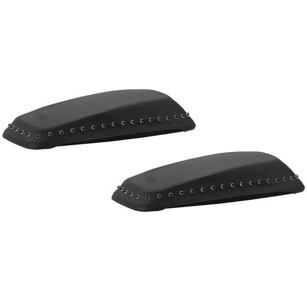 Mustang® 77624 - Cubiertas de tapa de alforja negras con tachuelas para Harley Davidson Foto 1 de 1