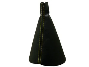 Bolsa de cambio de manguito de cambio de cuero genuino hilo amarillo para CITROEN C5 (2008-2013) - Imagen 1 de 1