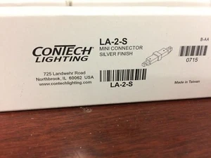 CONTECH LIGHTING LA-2-S SILVER MINI CONTECTOR - Picture 1 of 3