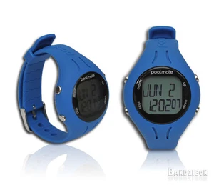 Blue Pool Mate 2 Swimovate Schwimmtheke Herrenuhr Sport Schwimmen Laufen PoolMate - Bild 1 von 3