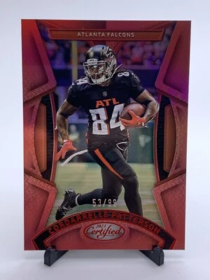 2023 Panini Certified Mirror Red /99 Cordarrelle Patterson #31 Falcons - Image 1 of 4
