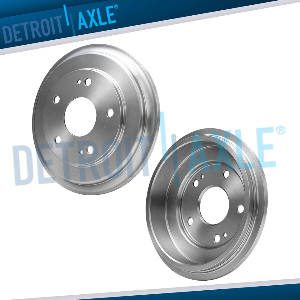 Rear Brake Drums for 2006 2007 2008 2009 2010 2011 2012 2013 2014 2015 Civic - Image 1 of 4