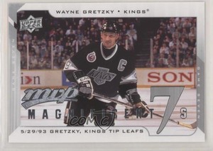 2008-09 Upper Deck MVP Magnificent 7s Wayne Gretzky #M7-WG HOF