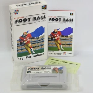 Ultimate FOOTBALL Super Famicom Nintendo 4251 sf - Picture 1 of 6