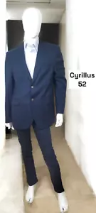 Cyrillus Taille 52 Neuf 🧡 veste de costume marine homme en laine - Imagen 1 de 7