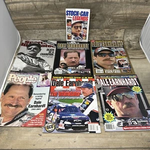 7 Dale Earnhardt Sr Collector’s Magazines Lot Assorted Sports Illustrated - Bild 1 von 16
