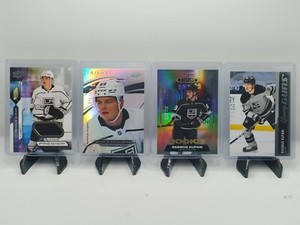 Rasmus Kupari Rookie Lot (4): Trilogy /299, Premier, Stature - Jets, LA Kings 