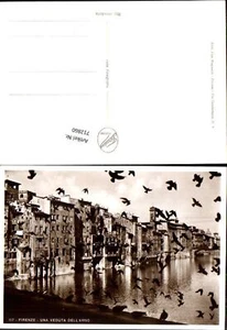 712860 Foto AK Firenze Florenz Una Veduta dell Arno Italy - Bild 1 von 1
