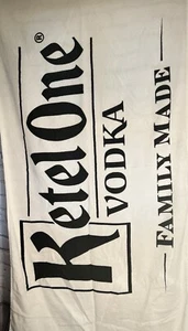Ketel One Vodka Promotional Beach Towel White Cotton - Picture 1 of 7