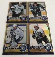 NHL Cards Lot, 4x Rainbow OPC 2008-09, Tarnasky/Carle/Jokinen/Malone,Lightning