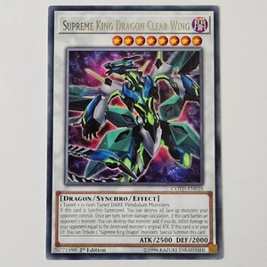 Supreme King Dragon Clear Wing - COTD-EN039 - Rare - NM - 1st ed - Yugioh - Imagen 1 de 2