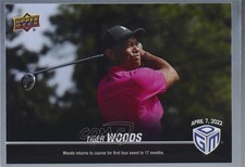 2022 Upper Deck All-Sports Game Dated Moments Photo Variants Tiger Woods #8V