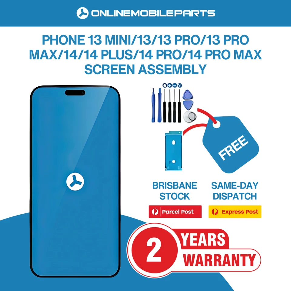 Para iPhone 13 14 Pro Max Mini Plus Pantalla Táctil LCD OLED Repuesto Digitalizar... Foto 1 de 1