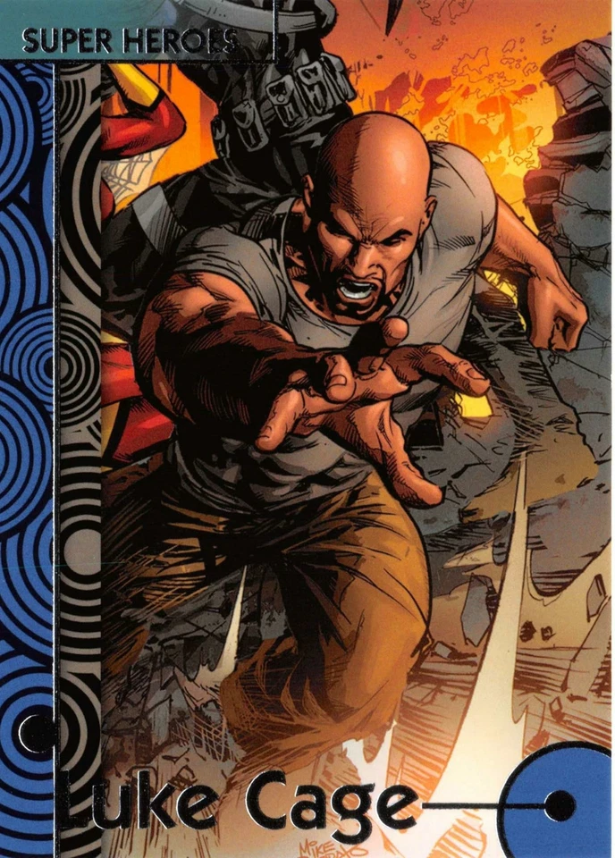 LUKE CAGE / 2013 Marvel Fleer Retro (Upper Deck) BASE Trading Card #23 - Image 1 of 2