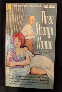 Three Strange Woman by Kay Addams Beacon #B358 1st Edition c1960 - Picture 1 of 4